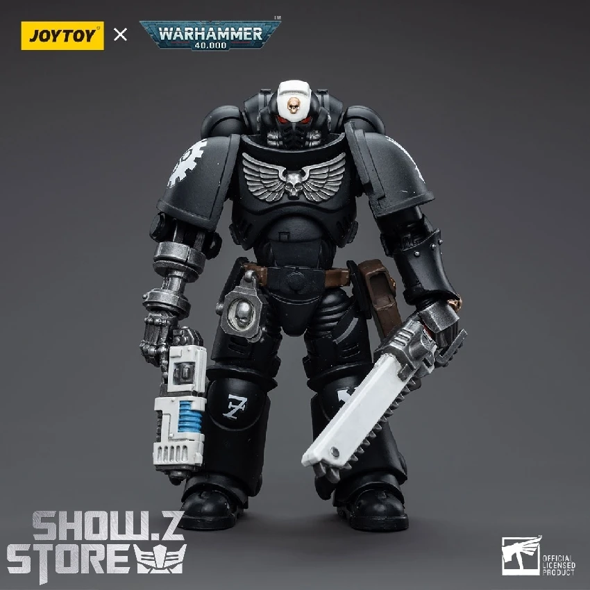 JoyToy Source 1/18 Warhammer 40K Iron Hands Intercessors Sergeant Kalock 3 JoyToy Source 1/18 Warhammer 40K Iron Hands Intercessors Sergeant Kalock