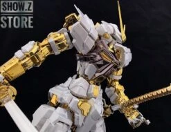 [SZ Custom] Nillson Work 1/60 MBF-P02 Gundam Astray Gold Frame W/ Electroplated Chrome Painting -Toy Store d4312e578e
