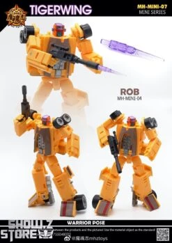 MHZ Toys MINI-07 Tigerwing Menasor Combiner Set Of 5 Oversized Version -Toy Store d6dbe7f3b7