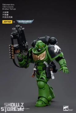JoyToy Source 1/18 Warhammer 40K Salamanders Intercessors Brother Tol'vak -Toy Store d75a083f30
