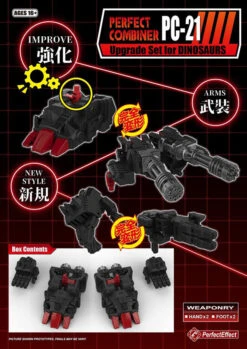 Perfect Effect PE PC-21 Perfect Combiner Upgrade Kit For POTP Volcanicus -Toy Store d85522cd4d