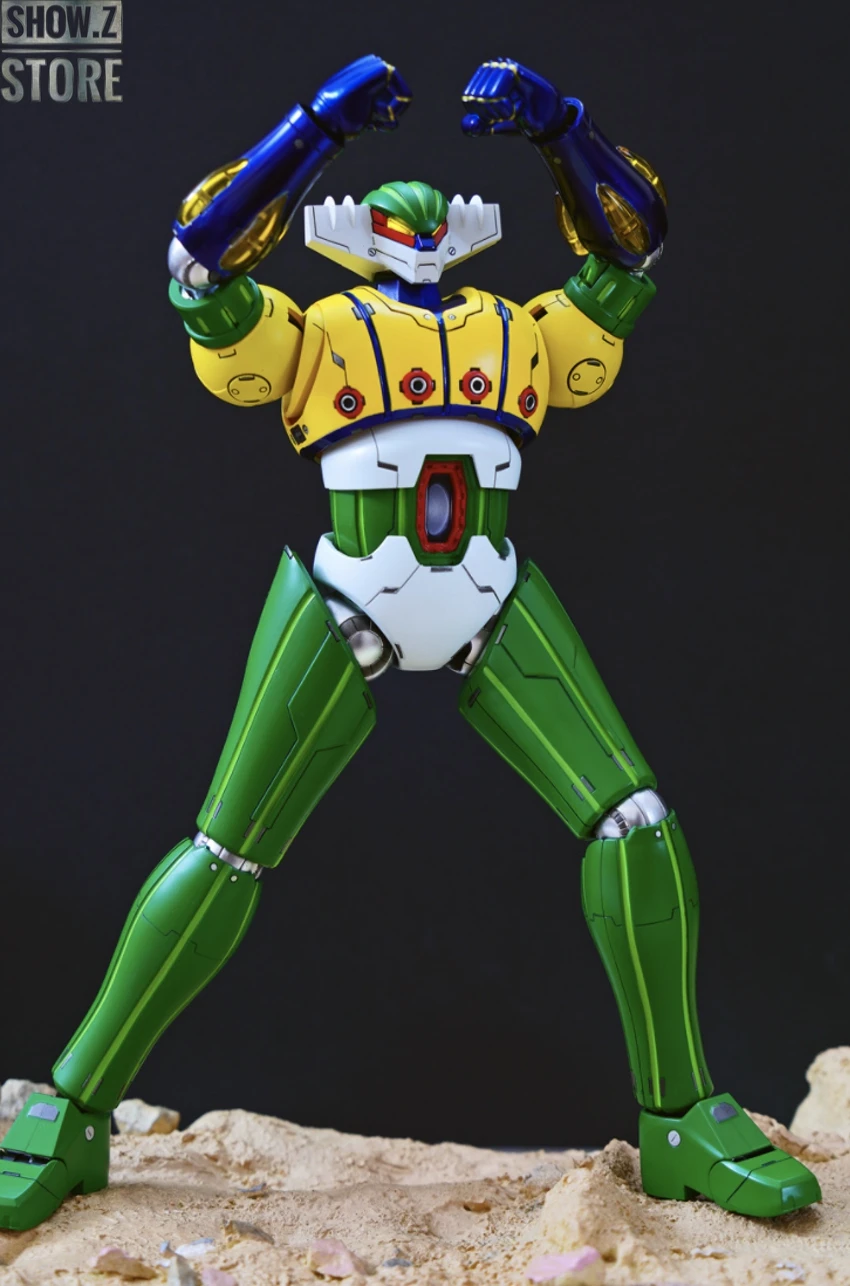 King Arts Diecast Scene Series DFS075 Steel Jeeg Battle Damaged Version 10 King Arts Diecast Scene Series DFS075 Steel Jeeg Battle Damaged Version - Image 8