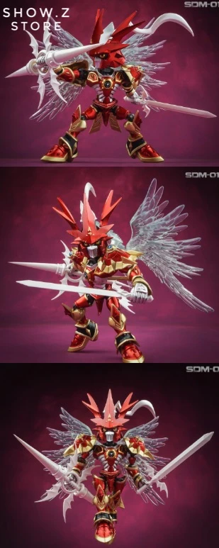 TungMung EX SDM-01 SDM01 Digital Monster Digimon Dukemon Gallantmon Crimson Mode NX Style 12 TungMung EX SDM-01 SDM01 Digital Monster Digimon Dukemon Gallantmon Crimson Mode NX Style - Image 10