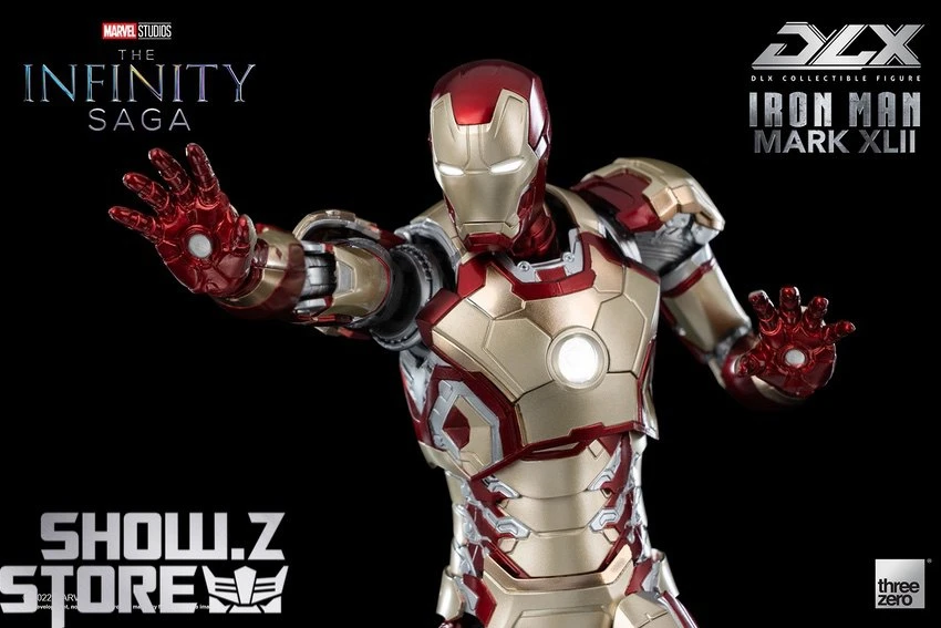 Threezero 1/12 Marvel Studios The Infinity Saga DLX Iron Man Mark 42 8 Threezero 1/12 Marvel Studios The Infinity Saga DLX Iron Man Mark 42 - Image 6