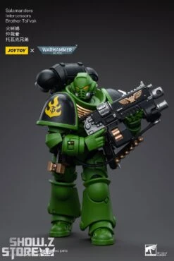 JoyToy Source 1/18 Warhammer 40K Salamanders Intercessors Brother Tol'vak -Toy Store dbb9df6a5c