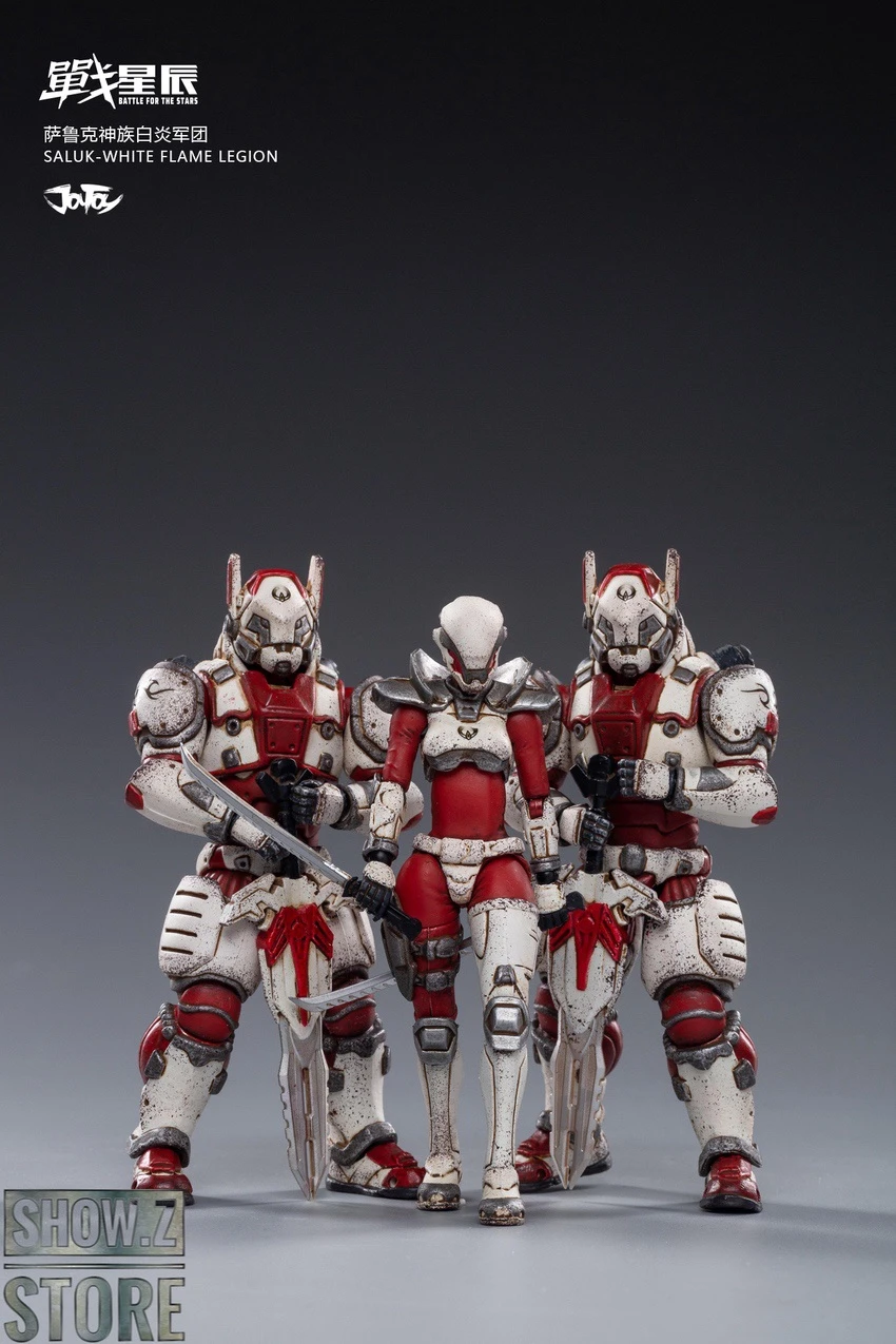 JoyToy Source 1/18 Saluk White Flame Legion Set Of 3 8 JoyToy Source 1/18 Saluk White Flame Legion Set Of 3 - Image 6
