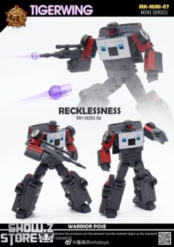 MHZ Toys MINI-07 Tigerwing Menasor Combiner Set Of 5 Oversized Version -Toy Store de01f5298a