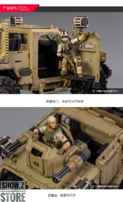 JoyToy Source 1/18 War Stars Crazy Armed SUV Desert Version -Toy Store e01a71b7d3
