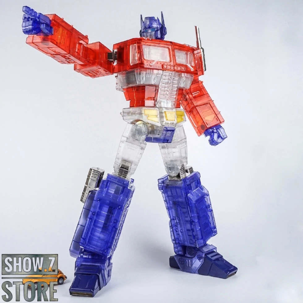 Lewin Resources LW-01B Optimus Prime Clear Limited Edition W/ LED 3 Lewin Resources LW-01B Optimus Prime Clear Limited Edition W/ LED