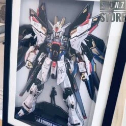 ChenFu Studio GAT-X105+AQM/E-X01 Aile Strike Gundam 3D Wall Art Decoration Picture -Toy Store e3b76d938e