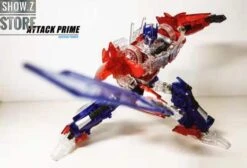APC Toys APC-001 Attack Prime TFP Optimus Prime Clear Version W/ Clear Wheels -Toy Store e69ab4f590