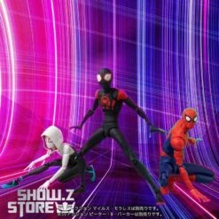 Sentinel Toys SV-ACTION Spider-Man: Into The Spider-Verse Spider-Gwen & Spider-Ham -Toy Store e838f99abc
