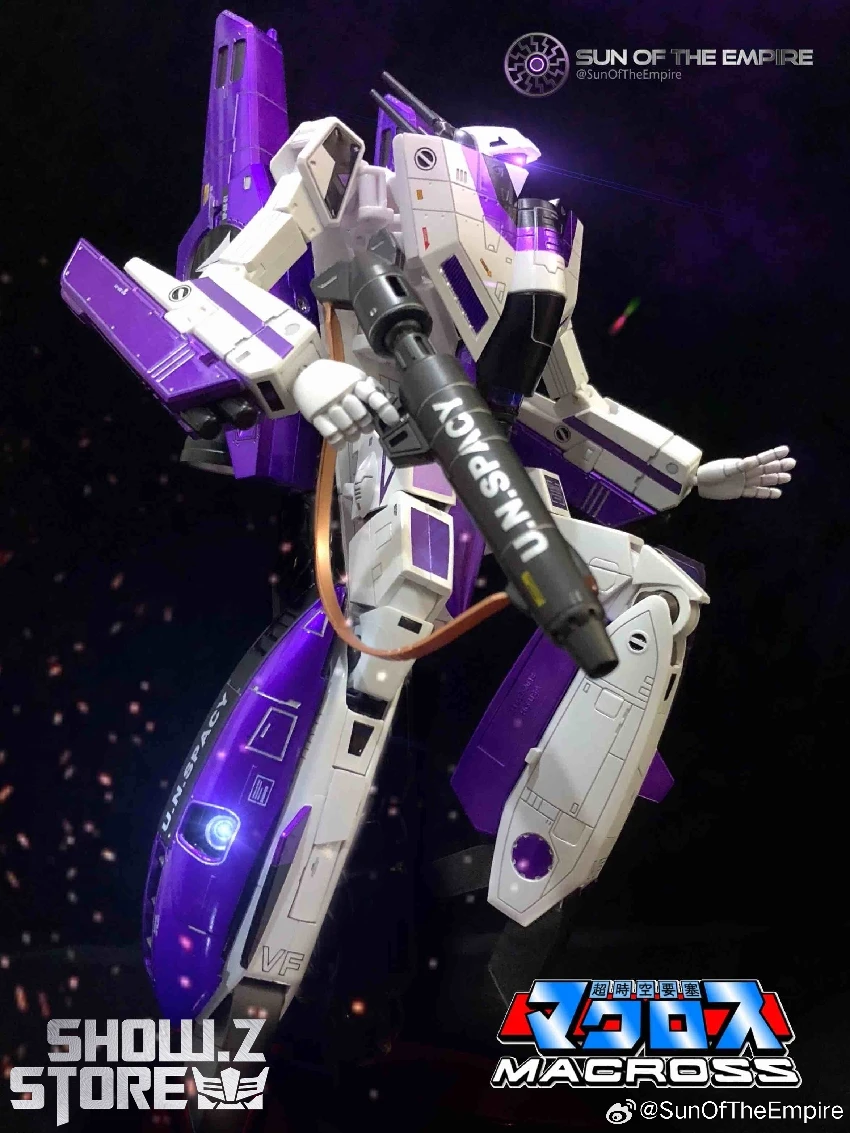 KitzConcept 1/72 Macross VF-1S God Of Flame Purple Limited Edition W/ Fast Pack Armor 11 KitzConcept 1/72 Macross VF-1S God Of Flame Purple Limited Edition W/ Fast Pack Armor - Image 9