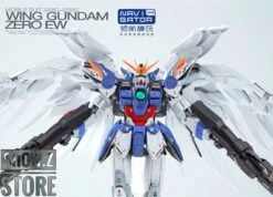 Navigator Toys Pre-Painted & Pre-Assembled Bandai XXXG-00W0 Wing Gundam Zero EW Ver.Ka -Toy Store ee658219a8