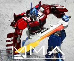 Movable & Metal Arts IDW Optimus Prime W/ Bike -Toy Store ef1f70e124