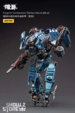 JoyToy Source 1/25 Purge 01 Combination Warfare Mecha Blue Version W/ Pilot -Toy Store f01b2d05d8