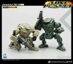 MechFansToys Lost Planet Powered-suit DA04 Desert & DA05 Green Diaclone -Toy Store f0cd5ee542