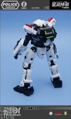MechFansToys & Mechanic Toys AGS-05 Stellar Knights Police -Toy Store f1d2d151bf