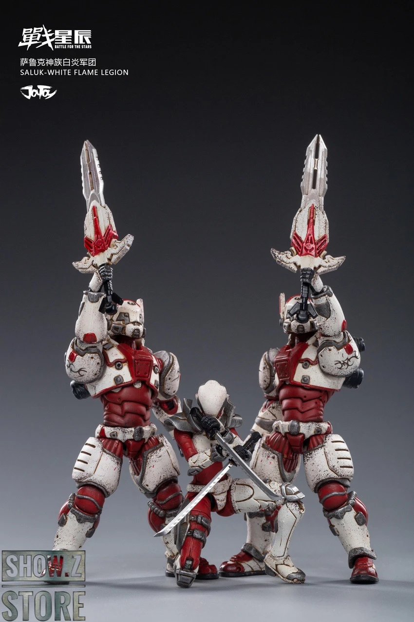 JoyToy Source 1/18 Saluk White Flame Legion Set Of 3 5 JoyToy Source 1/18 Saluk White Flame Legion Set Of 3 - Image 3