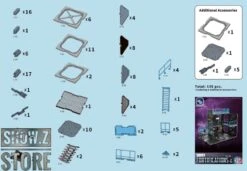 FreshRetro 1/18 1/24 SIB03 Scene In Box Fortifications-A Model Kit -Toy Store f8927ef881