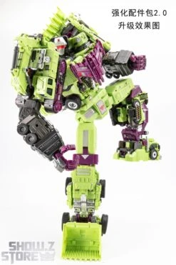 Jinbao Upgrade Kits For Devastator Gravity Builder Green Version -Toy Store f9158189ca