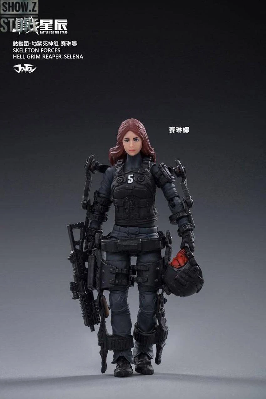 JoyToy Source 1/18 Hardcore Coldplay Skeleton Forces Hell Grim Reaper & Selena Set Of 4 8 JoyToy Source 1/18 Hardcore Coldplay Skeleton Forces Hell Grim Reaper & Selena Set Of 4 - Image 6