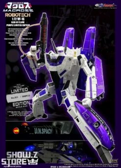 KitzConcept 1/72 Macross VF-1S God Of Flame Purple Limited Edition W/ Fast Pack Armor 26 KitzConcept 1/72 Macross VF-1S God Of Flame Purple Limited Edition W/ Fast Pack Armor -Toy Store fb32e3a85a