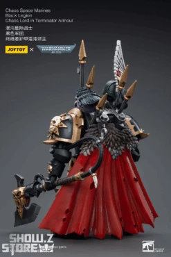 JoyToy Source 1/18 Warhammer 40K Chaos Space Marines Black Legion Chaos Lord In Terminator Armour -Toy Store fbeee1a2f4