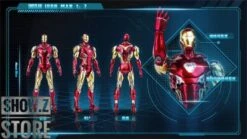 M.W Culture 1/7 Marvel Licensed Avenger Endgame Iron Man Mark-85 -Toy Store fd84551c59