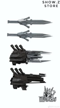 Mr-Bucket MR-02 Weapons Upgrade Kit Unique Toys UT R-01 Peru Kill AOE Lockdown -Toy Store ff8364b06d